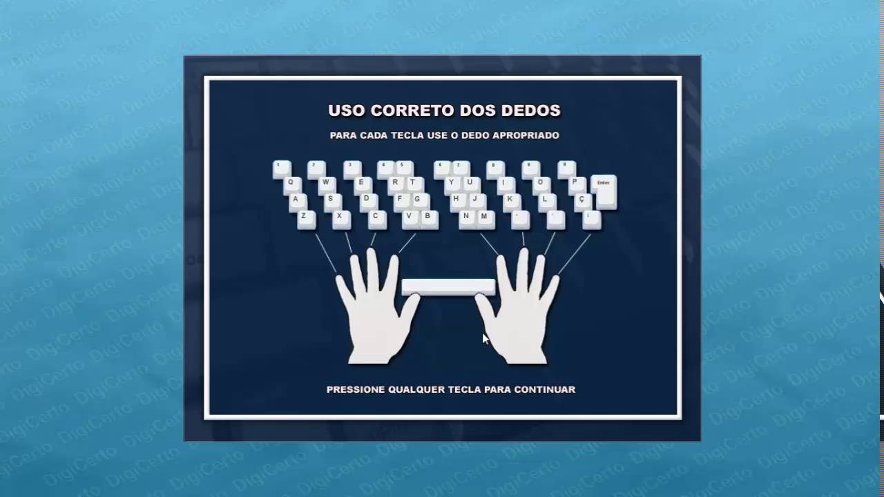 Curso Online Noções Básicas para Digitação