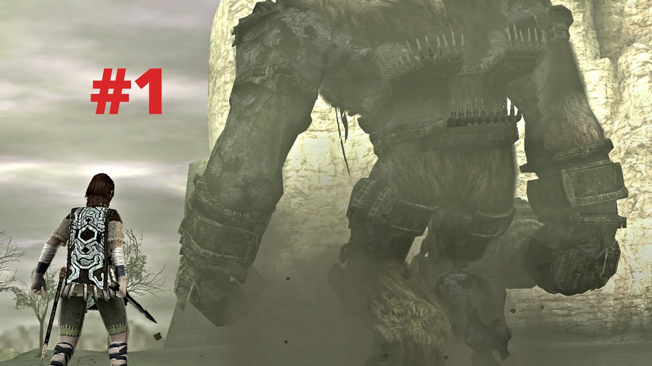 Shadow of the Colossus /#1 My Brothers with tall legs - YouTube.