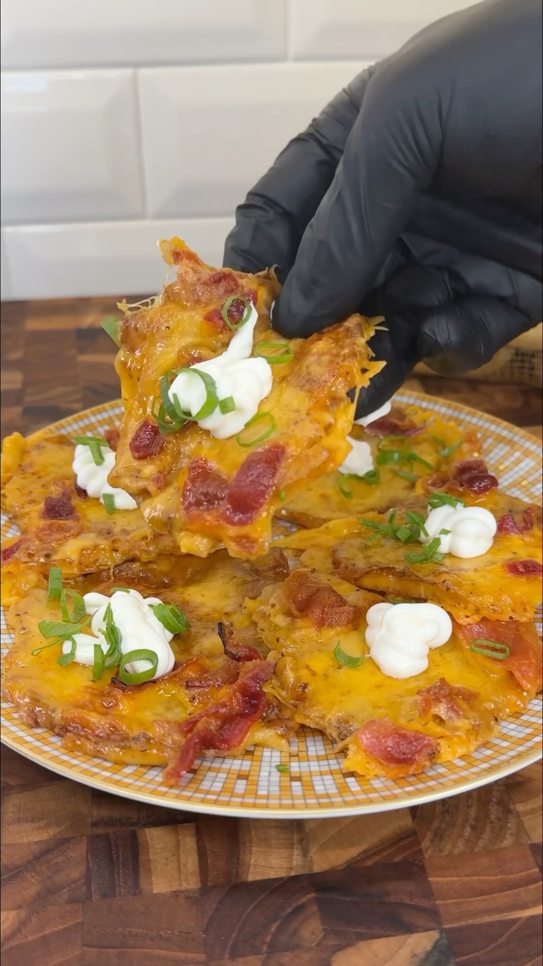 Loaded Smashed Potatoes ? #shorts