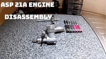 ASP 21A Engine Disassembly