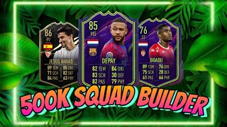 FIFA 22: 500K DEPAY OTW SQUAD BUILDER  I BUILD YOUR SQUAD 