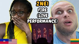 REACTION TO 2NE1 (투애니원) - FIRE (파이어) (Official MV) | FIRST TIME HEARING FIRE