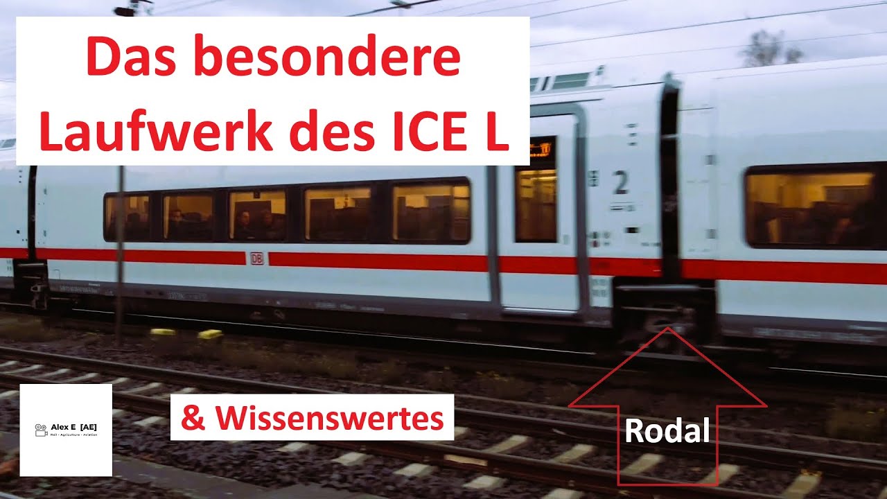 Das besondere Laufwerk des ICE L und Wissenswertes | Talgo | Alex E