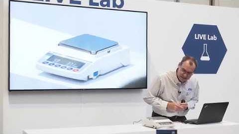 Lab Innovations 2018 Talk on ECL | A&D Apollo GX-A / GF-A Series Precision Balances from A&D
