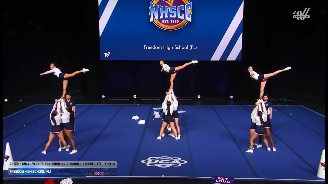 Video preview image of Cheerleading champions; click to visit the ParentSquare post with the video