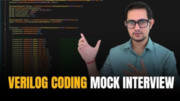 VERILOG CODING REAL TIME MOCK INTERVIEW | Download VLSI FOR ALL App | Best VLSI Training in INDIA