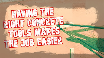 Installing Control Joints in Concrete - All Access 510-804-4646