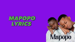 Mavokali x Rayvanny - MAPOPO ( Lyrics )