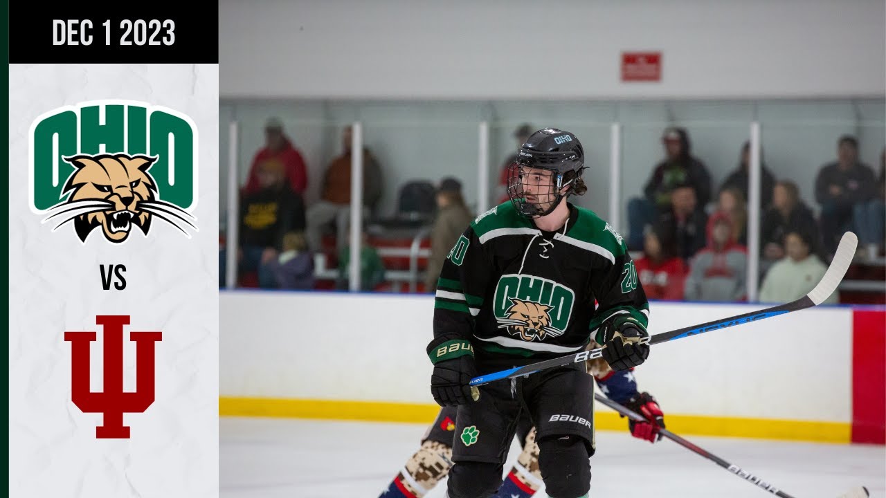 Ohio University v Indiana University | Ohio University Hockey - YouTube