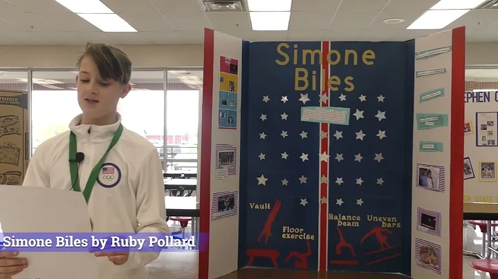 Simone Biles by Ruby Pollard