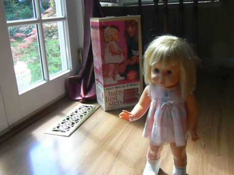 1964 mattel baby first step doll