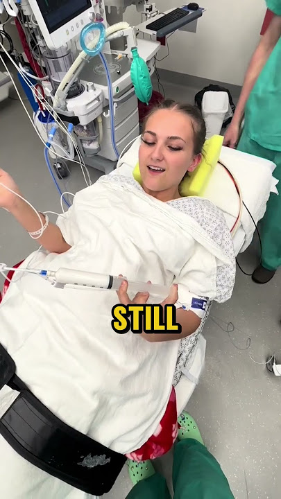 She Gave Herself Anesthesia