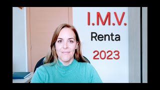 IMV y el Certificado de RENTA 2023