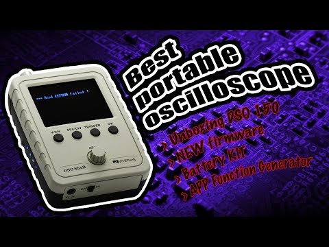 🇬🇧⚡️20 $ Oscilloscope - How to update the Firmware and Make it 100% Portable - ENGLISH⚡️🇬🇧
