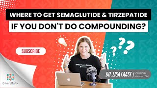 Where to get Semaglutide and Tirzepatide if you don't do Compounding? | Member Feedback