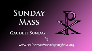 Sunday Mass December 13, 2020