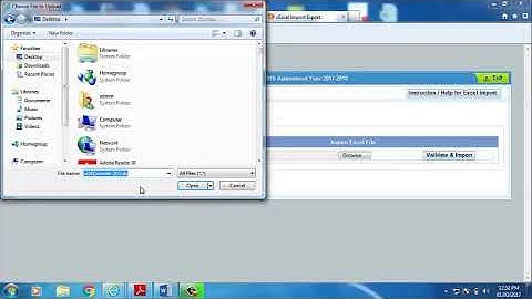 How to Import TDS Entries and Challan from Excel format in CompuTds