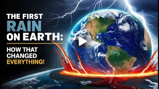 The First Rain on Earth: How It Changed Everything!