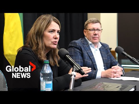 Danielle Smith, Scott Moe press conference on boosting Canada&#39;s energy, agriculture sectors | LIVE