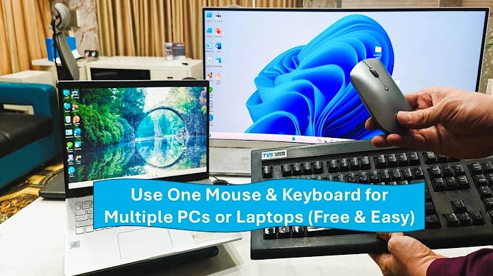 How to Use One Mouse & Keyboard for Multiple PCs or Laptops (Free & Easy Guide)