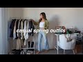 casual spring outfits 🍃 | spring lookbook 2022