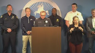 Jacksonville Mayor Lenny Curry holds Tropical Storm Nicole briefing