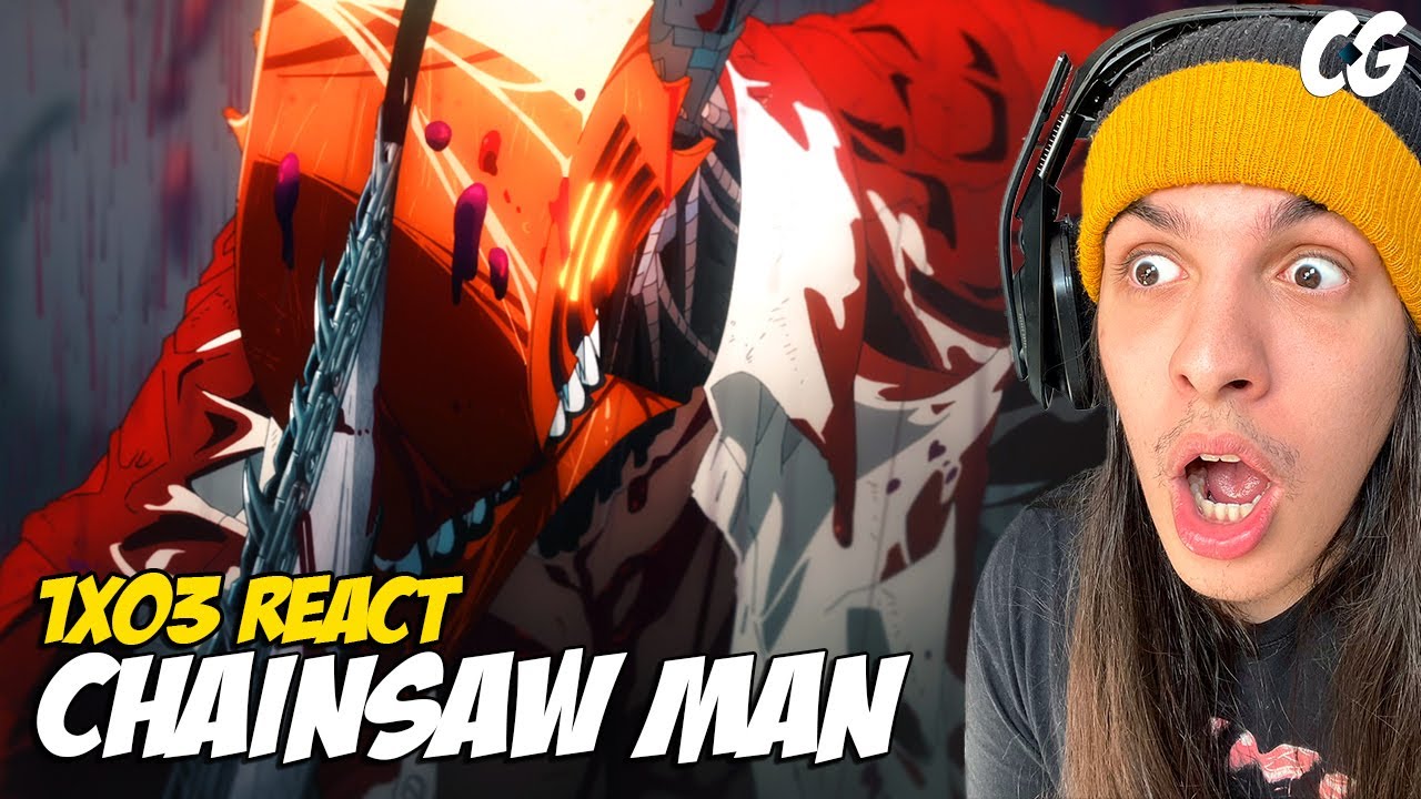 DENJI VS DEMÔNIO SANGUESSUGA NO EPISÓDIO 4 CHAINSAW MAN! REACT