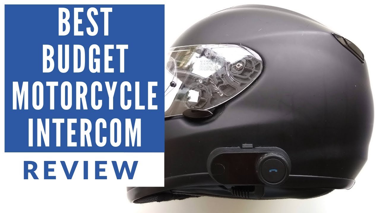 Best Budget Motorcycle Intercom & Bluetooth Headset Review 