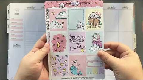 Memory plan with me / Big Happy Planner / Once Upon a Time feat. Ohh Hello Michelle