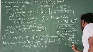 DMM-2,Unit-2,Lec-8||Cylinder Design||Find Cylinder Thickness,Circumferential,Longitudinal