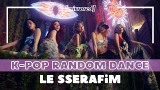 [Mirrored] Le Sserafim Random Dance || With Dance Breaks