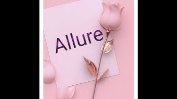 Allure /Alluring :Synonyms|Meaning |Tempt /Lure/Attract|#worldknowledge #knowledgeispower #studyicon