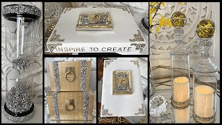 GLAM DOLLAR TREE DIYS | DIY ELEGANT &amp; INEXPENSIVE HOME DECOR