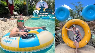 Disney's Typhoon Lagoon Water Park MY FIRST TIME! Slides, Surf Pool, Lazy River & Food | Summer 2022