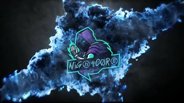 Slash intro effect Template//With text// Gaming intro