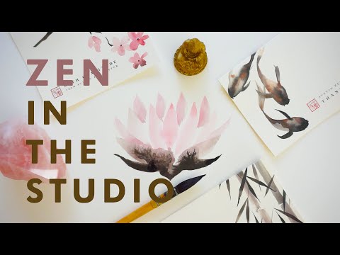 The Art of Zen | Painting The Lotus Flower