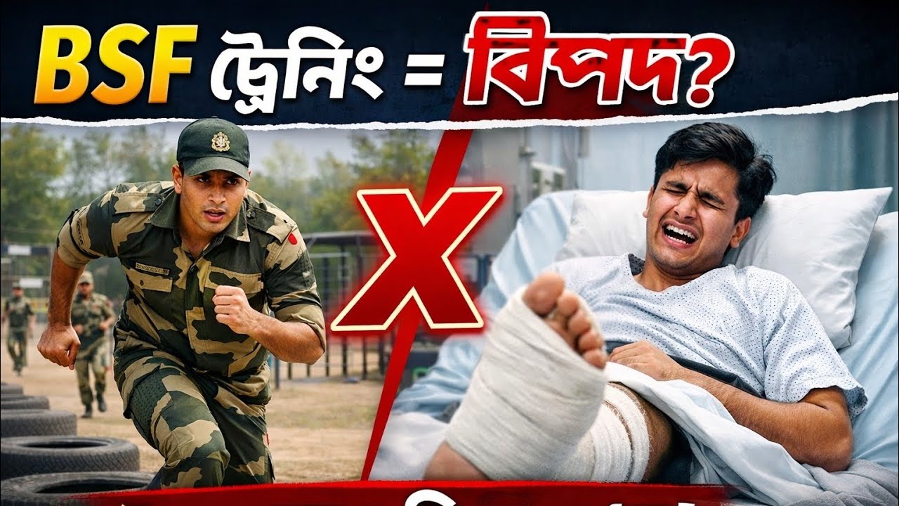 BSF Training Reality | BSF Training-এ কী কী Problem & Risk থাকে? #bsf #sscgd 