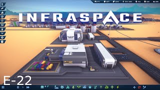 Infraspace E-22, Collection and Distribution Centers