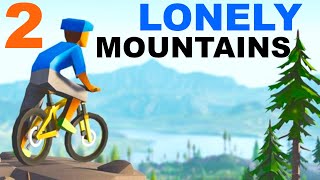 LET'S BIKE Lonely Mountains Downhill [PC] Indie Bike Game (Mountain 1 GRATERHORN)