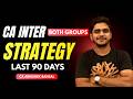 CA Inter | Sep 26 | Jan 27 | 90 Days Planner | CA Abhishek Bansal