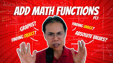 Form 4 Addmaths Chapter 1 Functions (Part 1)