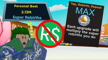*Free To Play* We Maxed Out Tap, Rebirth Repeat Perk In Tapping Simulator