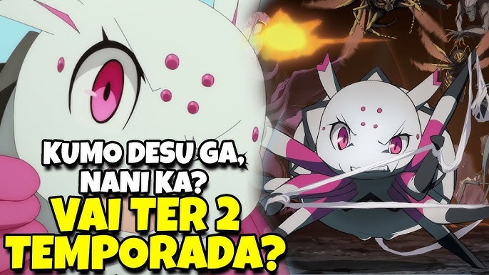 Kumo desu ga, Nani ka? /So I'm a Spider, So What?, ou só isekai da  aranha acaba de estrear dublado na Crunchyroll. Confiram alguns trechos da  dublagem com os personagens principais.