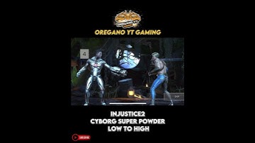 Injustice 2 Mobile -  cyborg all powers against Aqua man  #justiceleague  (iOS, ) #injustice2cyborg