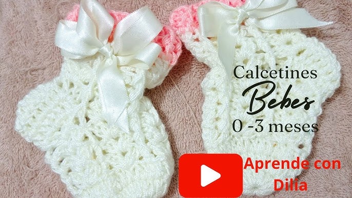 Parte 2 Calcetines para bebes 0 a 3 meses 