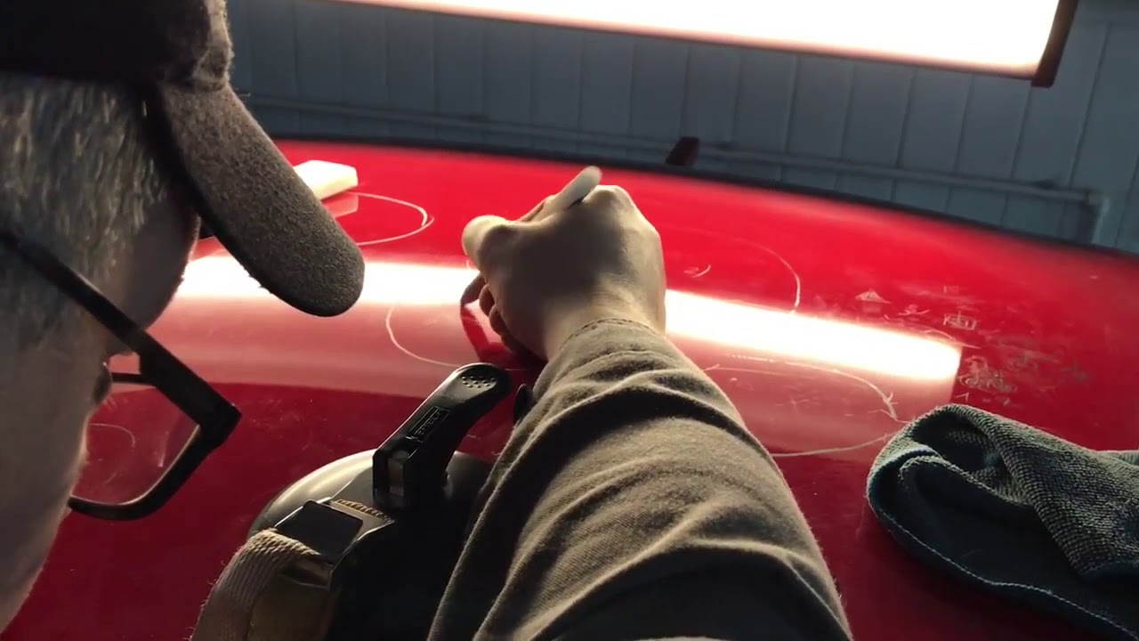 Ремонт Вмятин Без Покраски. Отвёртка.