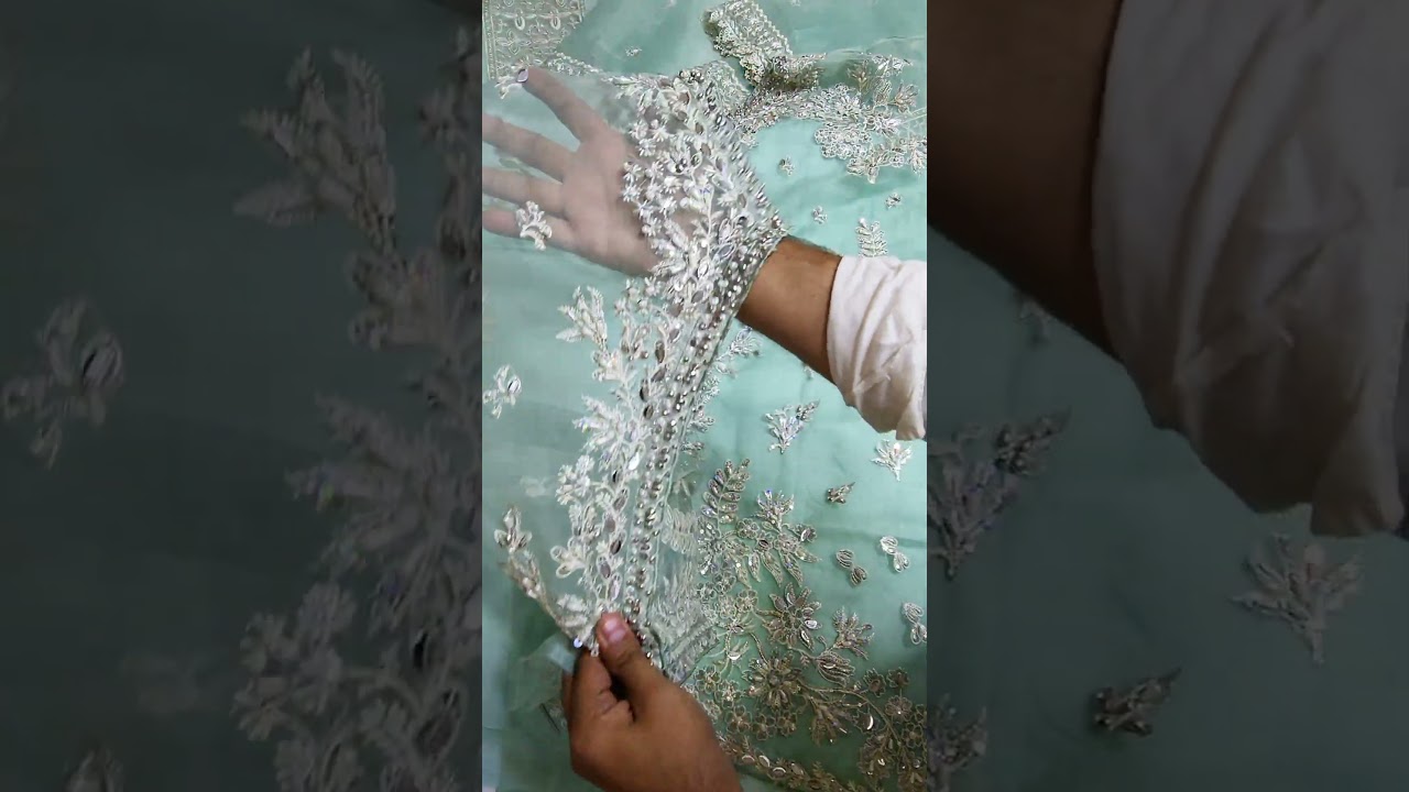 Suffuse Mint Formal Collection Organza