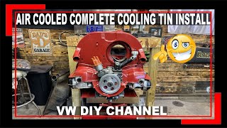 VW Beetle Complete Cooling Tin Installation  Important Tips  HOW TO Install Cooling Tins  VW Bug