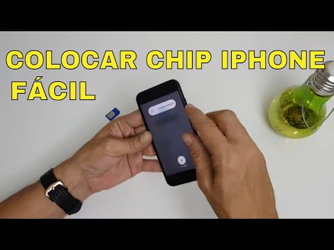 Vídeo: Como Inserir Um Cartão SIM Em Um Iphone