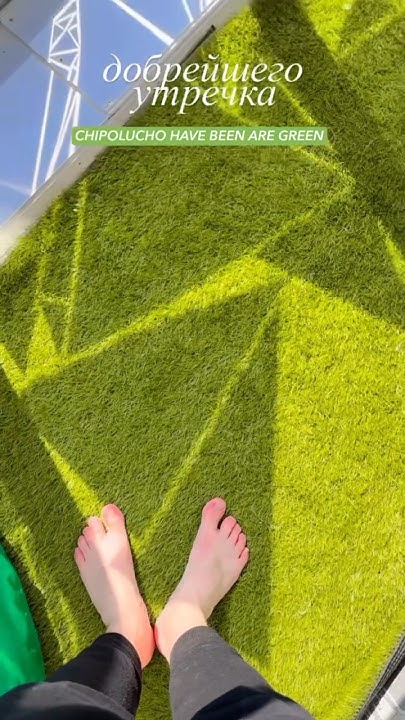 Газон на балконе 🌿 - YouTube